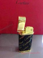 Fake Cartier Lighter - Black and Gold Lighter Shop Online - Best Quality